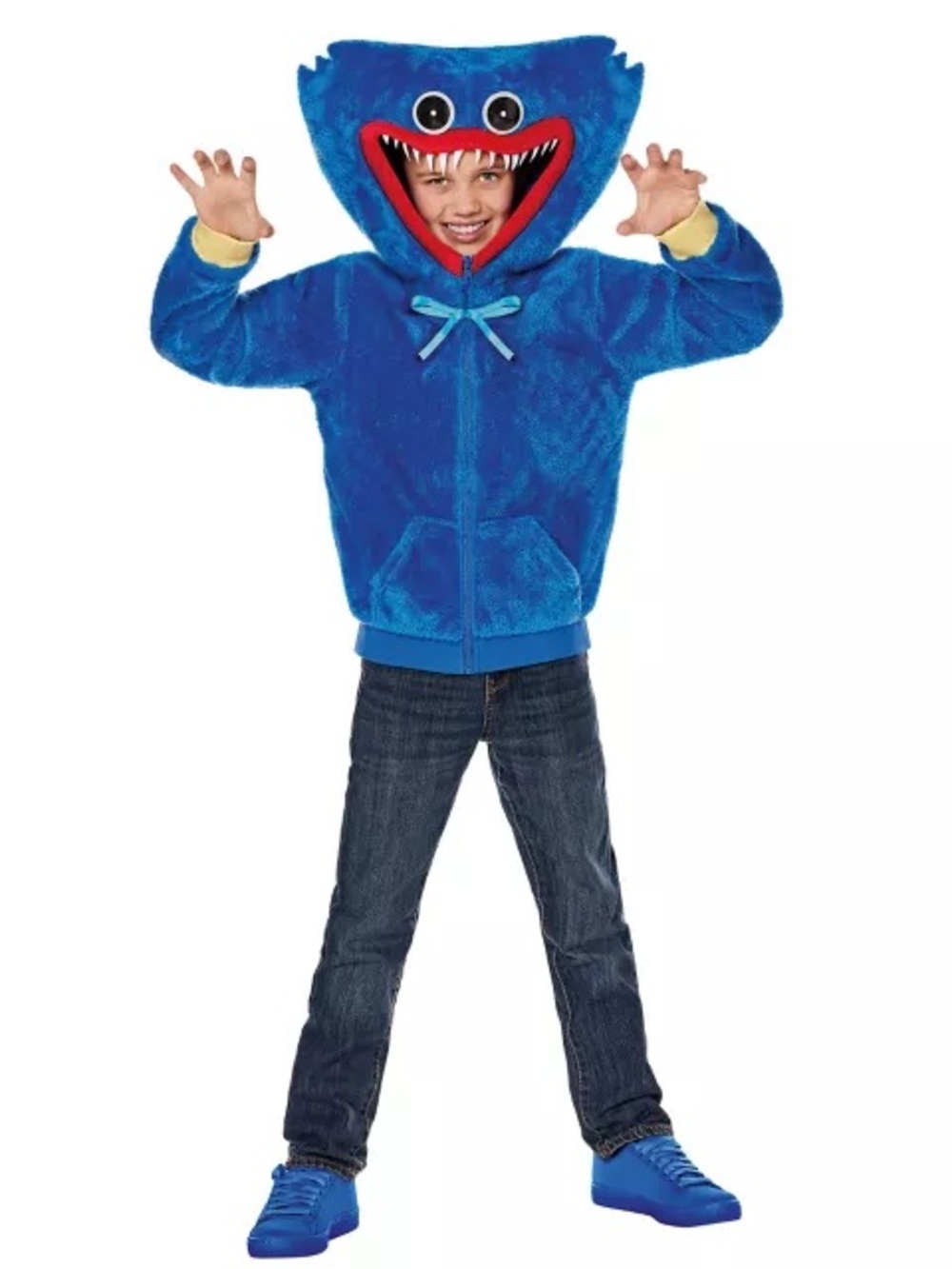 Spirit Halloween Huggy Wuggy Costume Sweatshirt Unisex Kids XL (14-16)